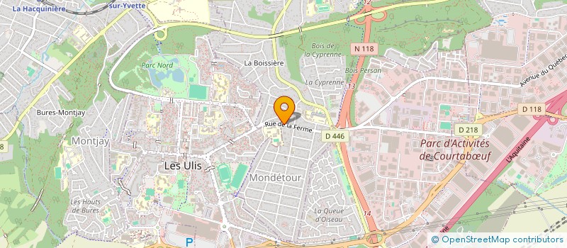localisation de l'entreprise SCI DES DOCTEURS BRUTUS à ORSAY