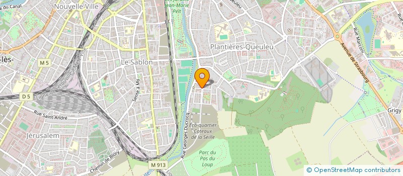 localisation de l'entreprise SCI DES DOCTEURS DES PANORAMIQUES  METZ