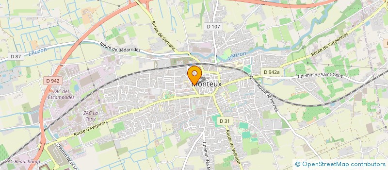 localisation de l'entreprise SCI DES DOCTEURS HERBE  MONTEUX