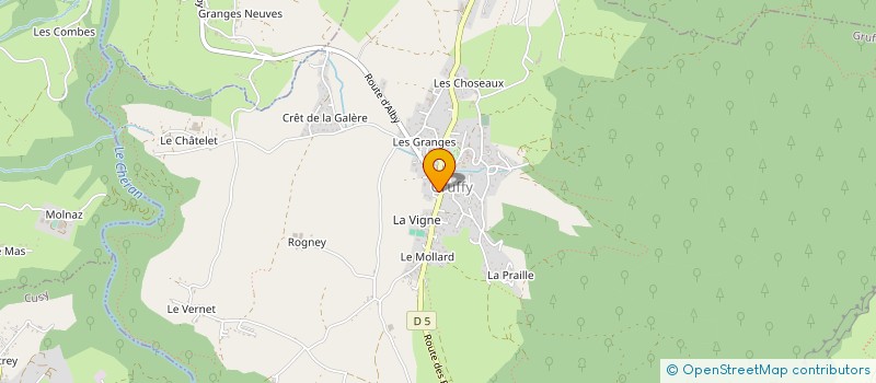 localisation de l'entreprise SCI DES DOCTEURS PASSANANTE ET BOYER  GRUFFY