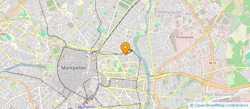 localisation de l'entreprise SCI DES DOCTEURS VEYSSEYRE ET AURECHE à MONTPELLIER