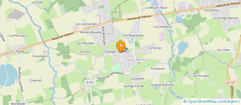 localisation de l'entreprise SCI DES DOMBES à SAINT-REMY