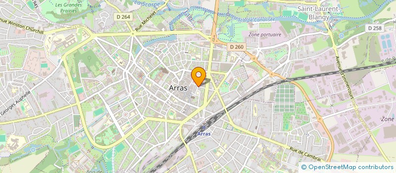 localisation de l'entreprise SCI DES DOMINICAINS à ARRAS