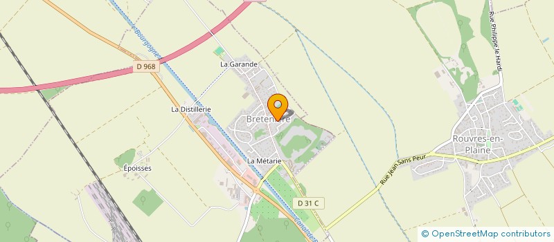 localisation de l'entreprise SCI DES DORS  LONGEAULT-PLUVAULT