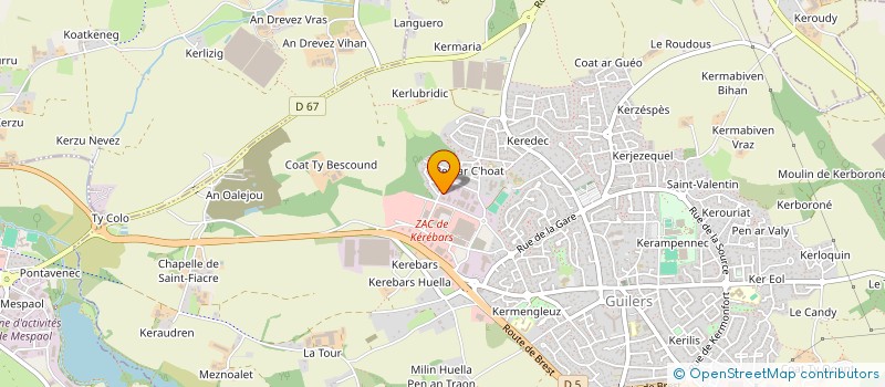 localisation de l'entreprise SCI DES DOUGLAS  PLOURIN