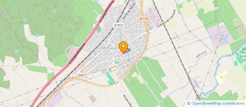 localisation de l'entreprise SCI DES DOUZES  MILHAUD