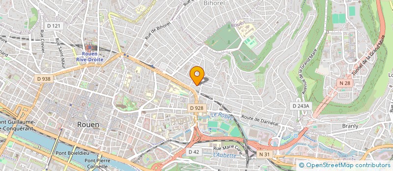 localisation de l'entreprise SCI DES DRAGONNETS à ROUEN