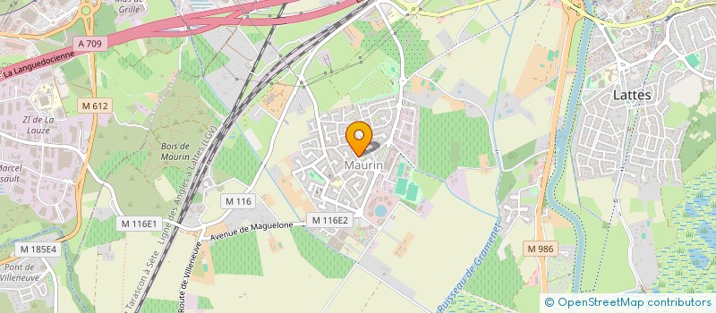 localisation de l'entreprise SCI DES DTRS BOTTAGISIO FUENTES à LATTES