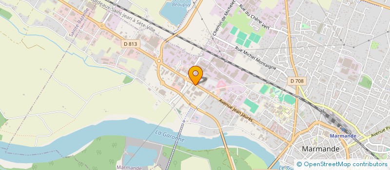 localisation de l'entreprise SCI DES DUMES  MARMANDE