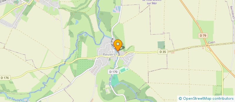 localisation de l'entreprise SCI DES DUNES  REVIERS