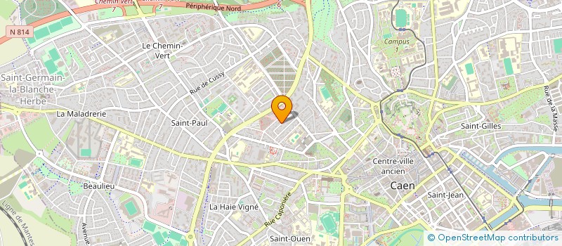 localisation de l'entreprise SCI DES DUNES à GATTEVILLE-LE-PHARE