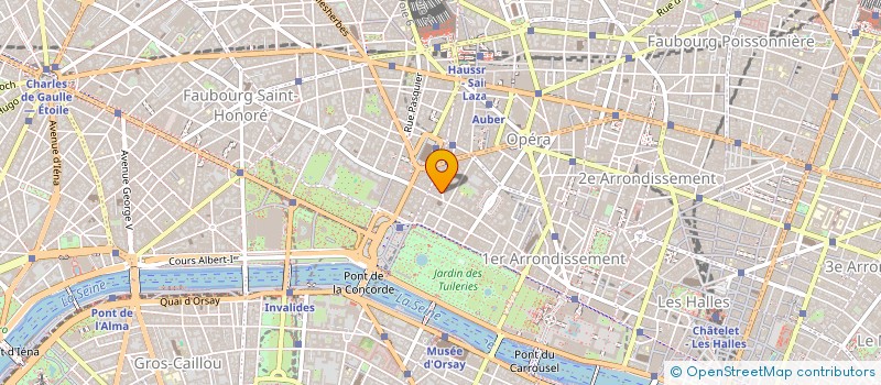 localisation de l'entreprise SCI DES DUNES DE CONTIS  PARIS