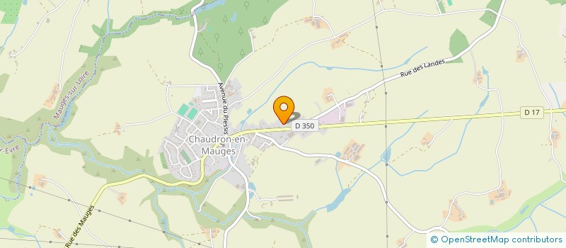 localisation de l'entreprise SCI DES DURGEAUX à MAUGES-SUR-LOIRE