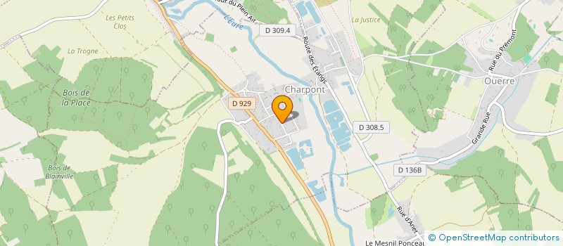 localisation de l'entreprise SCI DES DUROCASSES à CHARPONT