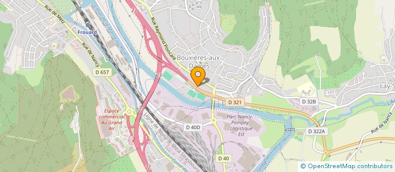 localisation de l'entreprise SCI DES EAUX DE MOULINS à BOUXIERES-AUX-DAMES