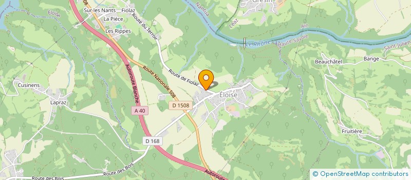 localisation de l'entreprise SCI DES ECHANTIGNOLLES à ELOISE