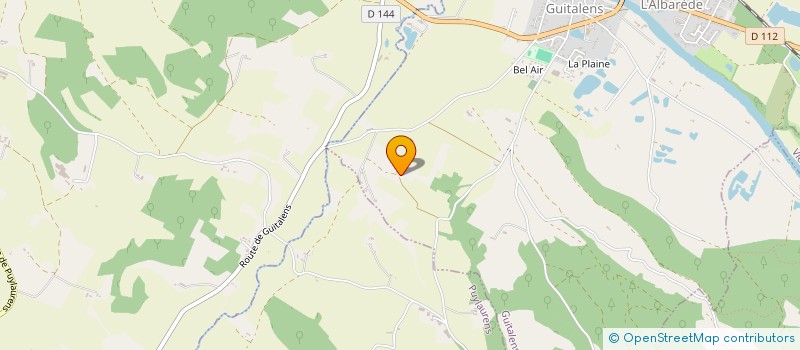 localisation de l'entreprise SCI DES ECLUSES  GUITALENS-L'ALBAREDE