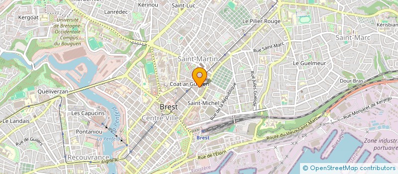 localisation de l'entreprise SCI DES ECOLES à BREST