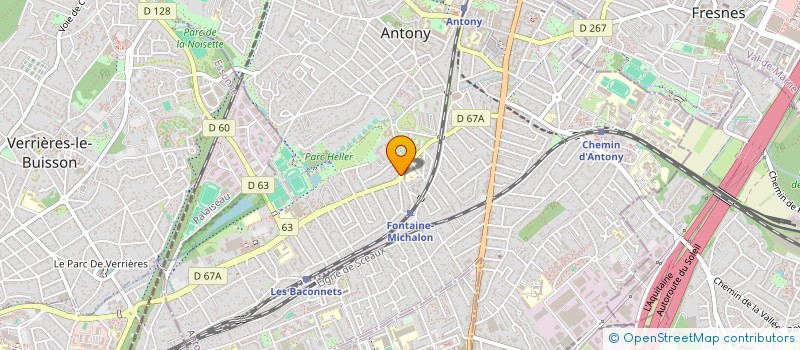 localisation de l'entreprise SCI DES ECOLES à ANTONY