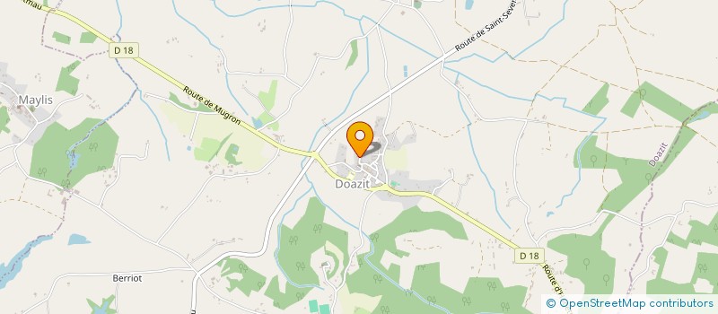 localisation de l'entreprise SCI DES ECOLES  DOAZIT