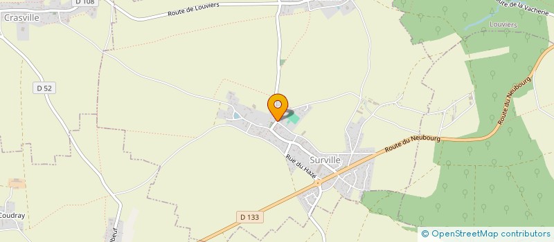 localisation de l'entreprise SCI DES ECOLIERS  AMFREVILLE-SUR-ITON