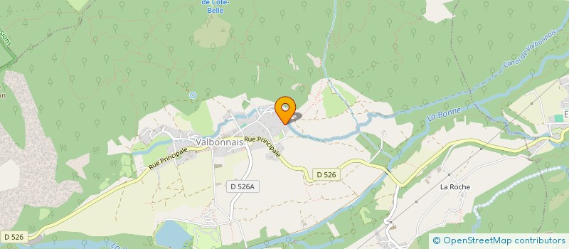 localisation de l'entreprise SCI DES ECRINS  VALBONNAIS