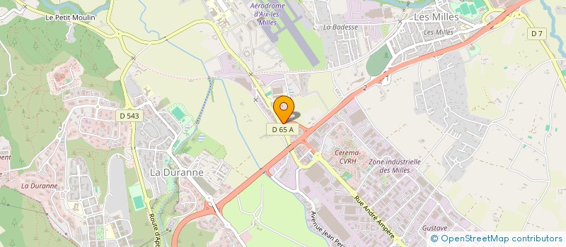 localisation de l'entreprise SCI DES ECRINS à AIX-EN-PROVENCE