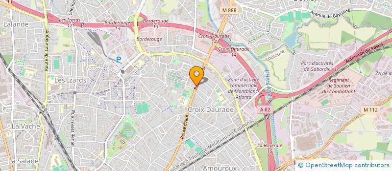 localisation de l'entreprise SCI DES ECUREUILS à TOULOUSE