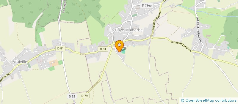 localisation de l'entreprise SCI DES EGLANTINES  HEUDEBOUVILLE