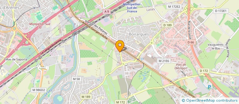 localisation de l'entreprise SCI DES ELFES à LATTES