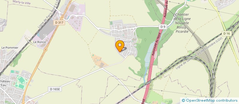localisation de l'entreprise SCI DES ELLES à VILLERON