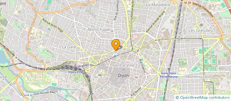 localisation de l'entreprise SCI DES ENCLOS à DIJON