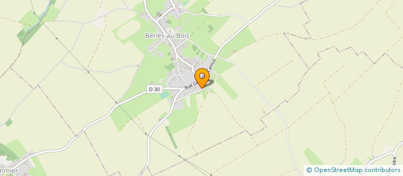 localisation de l'entreprise SCI DES ENCLOS DE LA HAUTE BORNE  BERLES AU BOIS