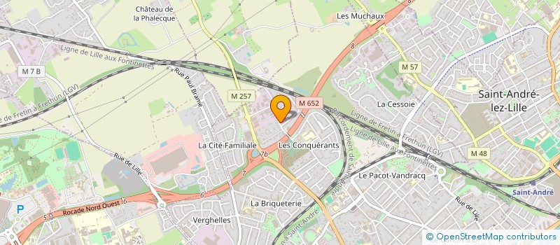 localisation de l'entreprise SCI DES ENFANTS à LAMBERSART