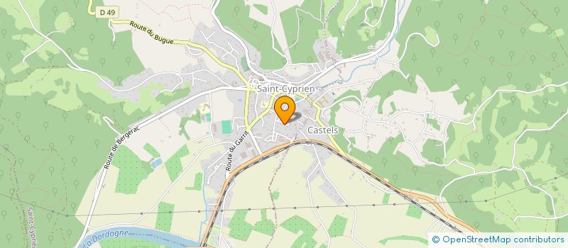 localisation de l'entreprise SCI DES ENFANTS  SAINT-CYPRIEN