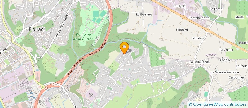 localisation de l'entreprise SCI DES ENFANTS  BOULIAC