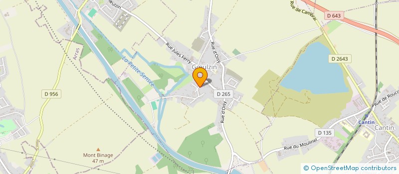 localisation de l'entreprise SCI DES ENFANTS DU MARAIS  GULZIN