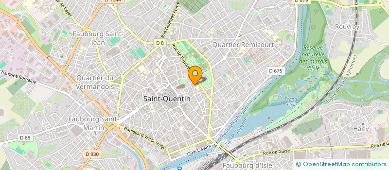 localisation de l'entreprise SCI DES ENFANTS SAPHORES à SAINT-QUENTIN