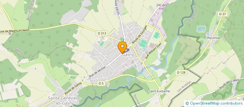 localisation de l'entreprise SCI DES ENTREPOTS DE LA CHAPELLE  BOIS-JEROME-SAINT-OUEN