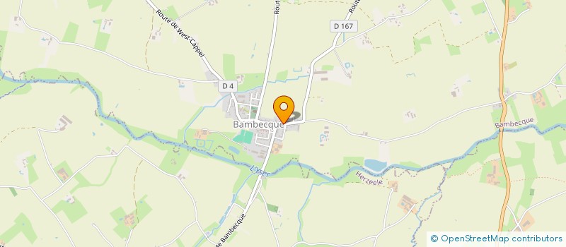 localisation de l'entreprise SCI DES ENTREPOTS MARTIN  BAMBECQUE