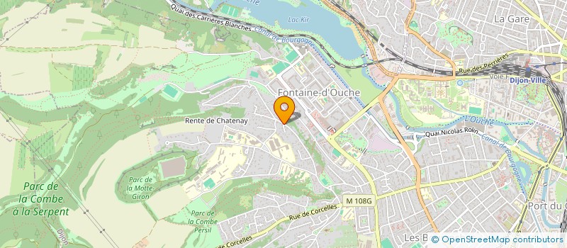 localisation de l'entreprise SCI DES EPIS D'OR à DIJON