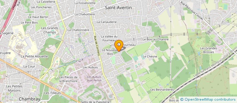 localisation de l'entreprise SCI DES ERABLES à SAINT-AVERTIN