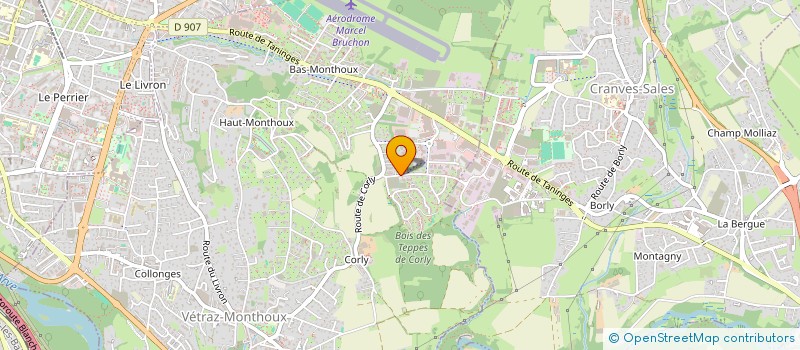 localisation de l'entreprise SCI DES ERABLES  VETRAZ-MONTHOUX