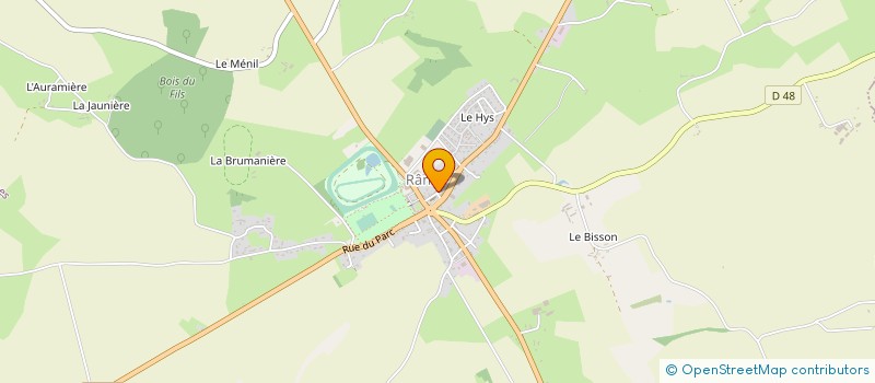 localisation de l'entreprise SCI DES ESCHOLIERS à RANES