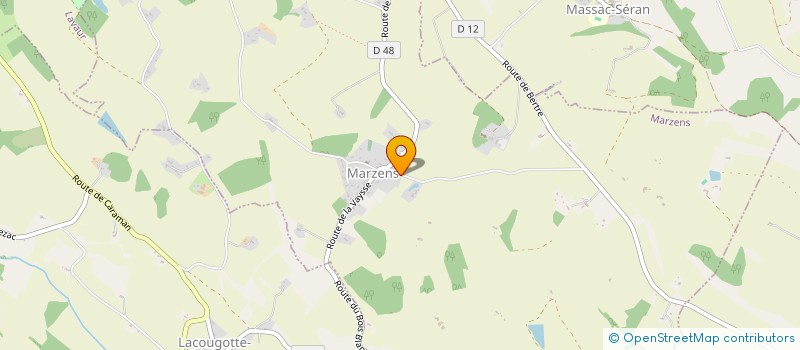 localisation de l'entreprise SCI DES ESPERANTS  MARZENS