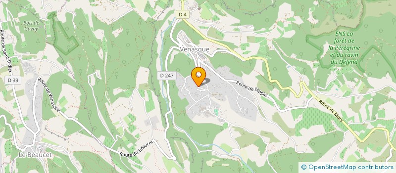 localisation de l'entreprise SCI DES ESPUYS  VENASQUE