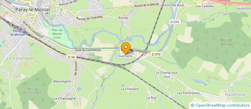 localisation de l'entreprise SCI DES ESSARTS DE LA COLLANGE  HAUTEFOND