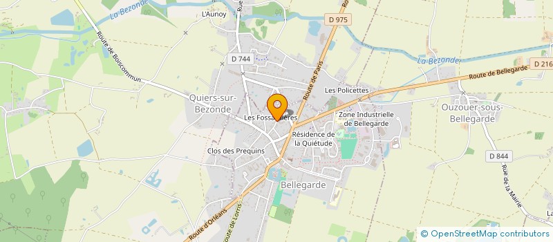 localisation de l'entreprise SCI DES ESTIVEAUX à BELLEGARDE