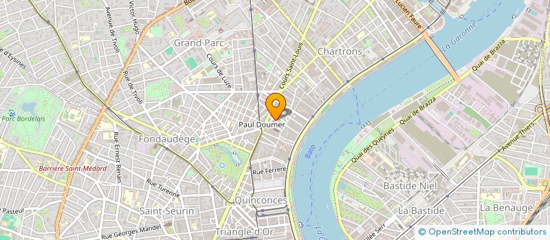 localisation de l'entreprise SCI DES ETABLISSEMENTS BEAUVAIS  BORDEAUX