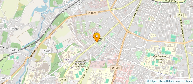 localisation de l'entreprise SCI DES ETANGS à AMIENS